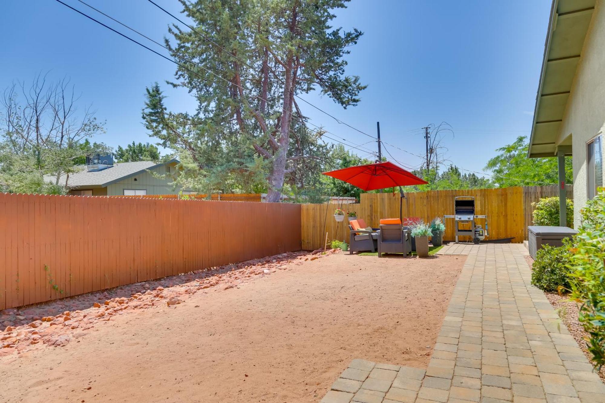 Willa Red Rock Retreat With Patio 3 Mi To Downtown Sedona Zewnętrze zdjęcie
